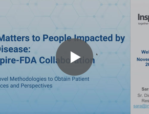 What Matters to People Impacted by Rare Disease: An Inspire-FDA Collaboration