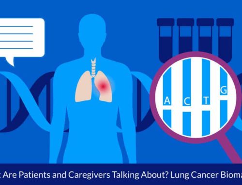 What Are Patients and Caregivers Talking About? Lung Cancer Biomarkers
